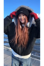 网图慎上荔枝纹皮座山雕加绒连帽保暖棉服男女同款MP7826-特价P85，男装棉衣，电商A007