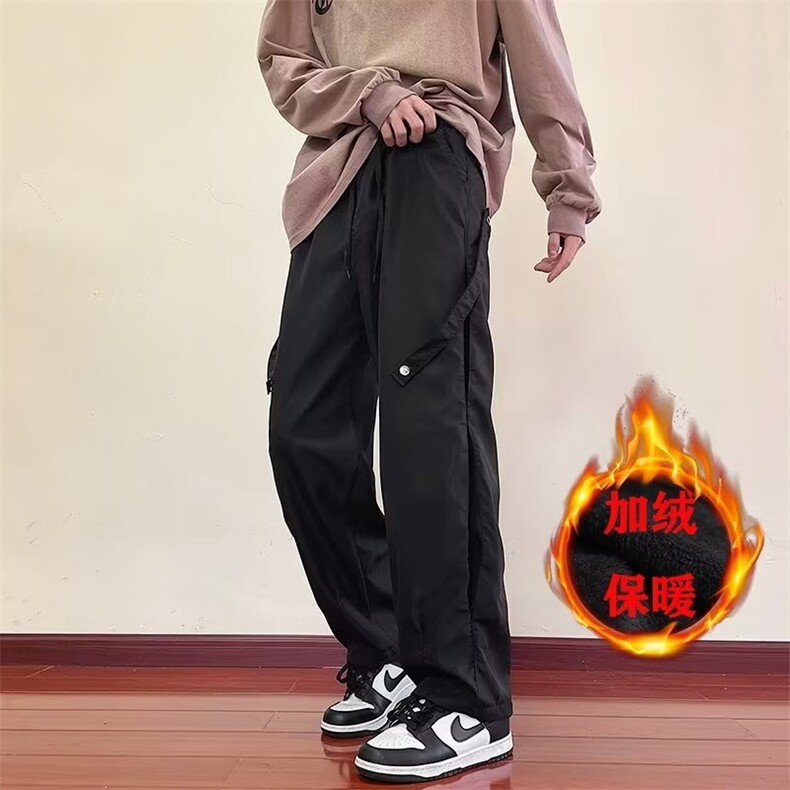 加绒男新款青少年时尚休闲裤 F06A P42图片