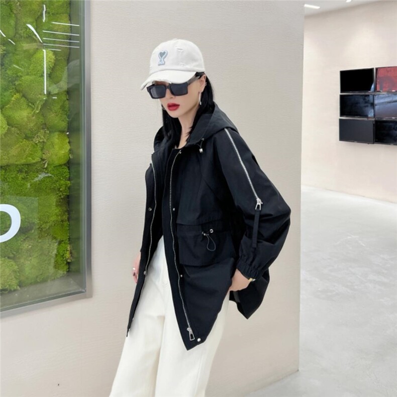 风衣外套，女装风衣，MZ 慕姿