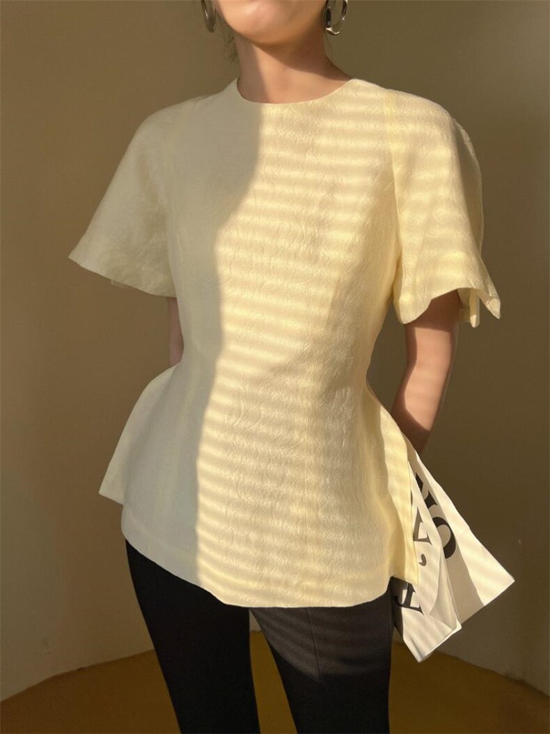 夏款现货，设计款上衣，其它，LION&CAT(2F)