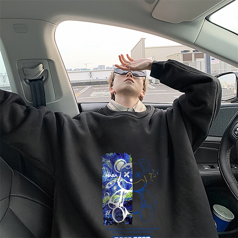 8XL圆领卫衣男超大码胖子肥佬大号长袖t恤S6290-P28加绒款-P33,男装卫衣,电商A040