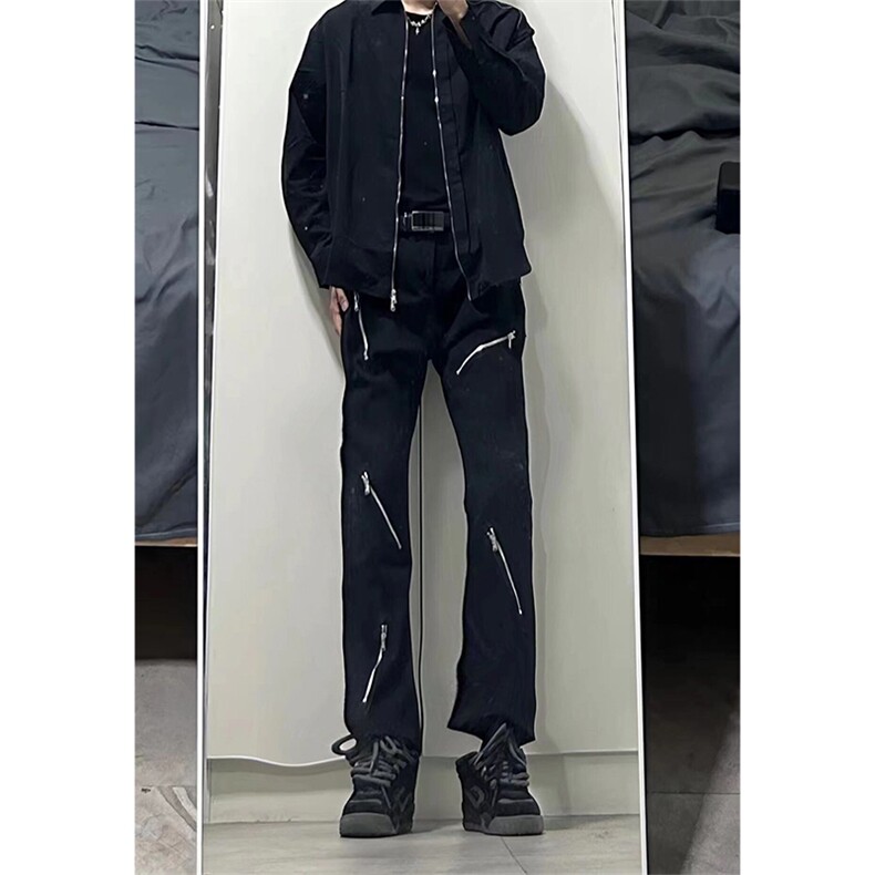 现货抖音放心上！拿图不拿货cleanfit牛仔裤子KZ9037-P50,男装牛仔裤,星座1007（原301D）