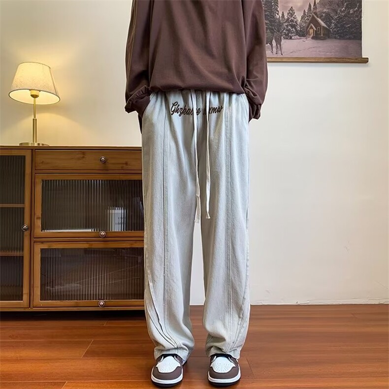 男秋季新款港风休闲裤牛仔裤K619P45,男装牛仔裤,星座1116-2