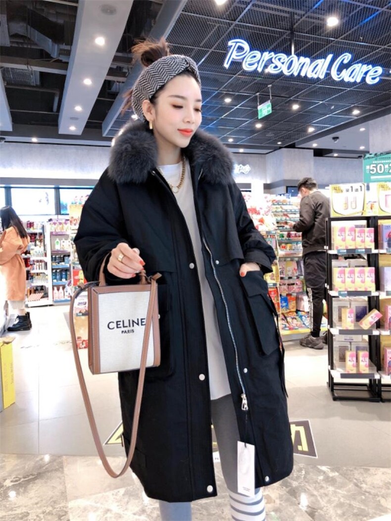 羽绒派克服，女装，一杭