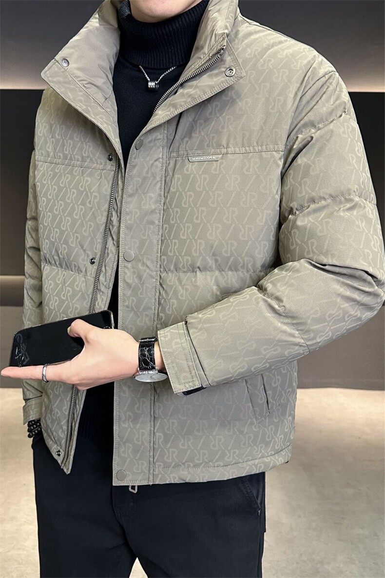 冬季高级感羽绒服男2024新款外套,男装羽绒服,电商C317