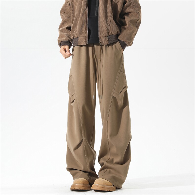 2025秋季新款无影墙重磅420g星空呢工装裤M-5XLHK25753-特P40，男装休闲裤，电商A022