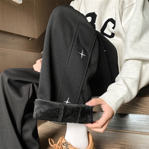 抖音直播 刺绣休闲长裤 CK19-特p39 加绒款CK19JR-特p45图片