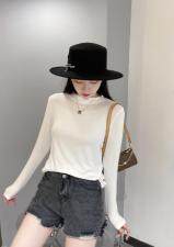 圆领套头针织衫，其它，魅力元素