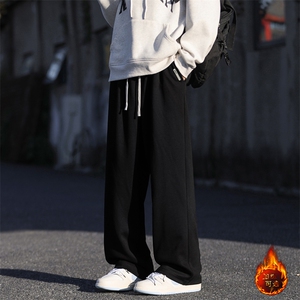 休闲裤男士高街宽松百搭垂感直筒卫裤WK82-1常规特批28加绒特批33图片