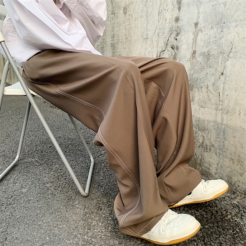 男秋季新款港风休闲裤明线高质量西裤K969P45,男装休闲裤,星座1116-2