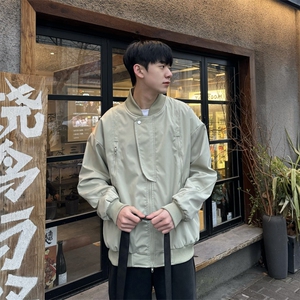 现货 春季新款美式高街棒球服男士潮牌飞行夹克外套Jk06-P85控118图片