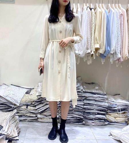 韩版清新连衣裙，女装连衣裙，OERSAID 凹赛