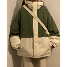 中性！2025年冬季新款港风棉服宽松美式棉衣情侣装外套23077-P118，女装棉衣/棉服，电商C213(原B265)