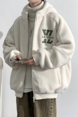 2024冬上新加绒加厚保暖棉衣羊羔绒连帽外套男女990-P110控价158，男装棉衣，电商A441-1