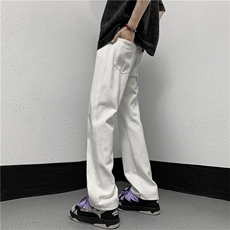 新款日系慵懒潮流牛仔裤美式vibe风潮牌百搭长裤男K7266-P40，男装牛仔裤，星座512-4