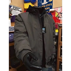 春季新款纯色宽松休闲立领拉链夹克廓形百搭复古工装外套潮，男装夹克，星座506A