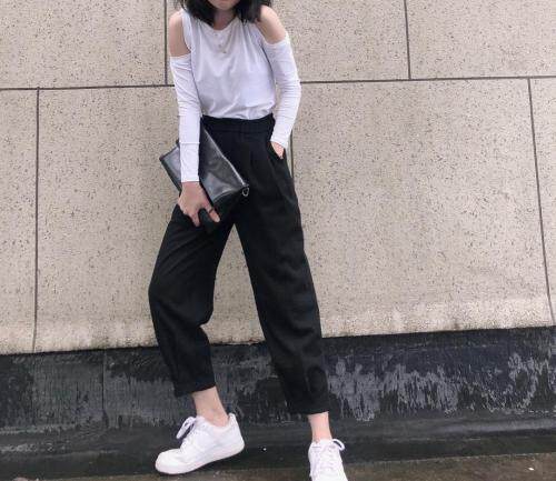 早秋简约哈伦裤，其它，1+1 MAIN ROAD