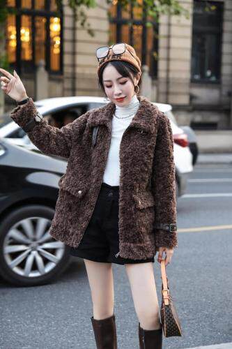 冬季皮毛一体，女装，春语雨桐