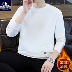 1506-1/WJA311/P44男式休闲卫衣男装潮大码宽松加绒长袖t恤，男装T恤，星座1506-1