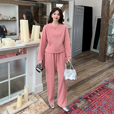 新款粉色套装081-4708-P145-K198，女装套装/套裙，浙宝276（原081）