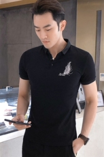 19夏新款潮男polo衫休闲百搭短袖韩版修身POLO绣花102A-PL09，男装Polo衫，星座419（原A233）