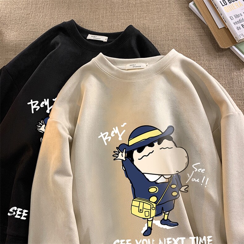 麂皮绒卫衣男大码重磅长袖t恤男JW81240-P35,男装卫衣,电商A040