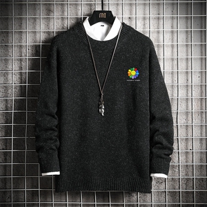 M19101-P45 加绒款-P65 加厚加绒毛衣男大码毛线衣男针织衫男线衫图片