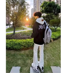 【有货】DF103-P50美式高街情侣刺绣字母春秋季飞行夹克图片