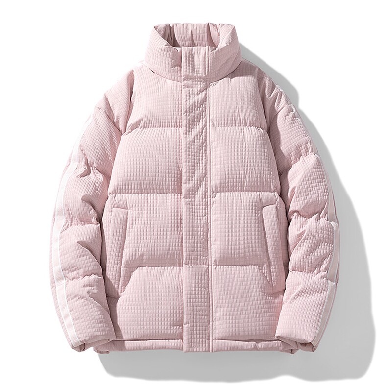 白底可二开 潮牌棉衣2026冬加厚棉袄外套宽松面包服A436-1916-P75图片