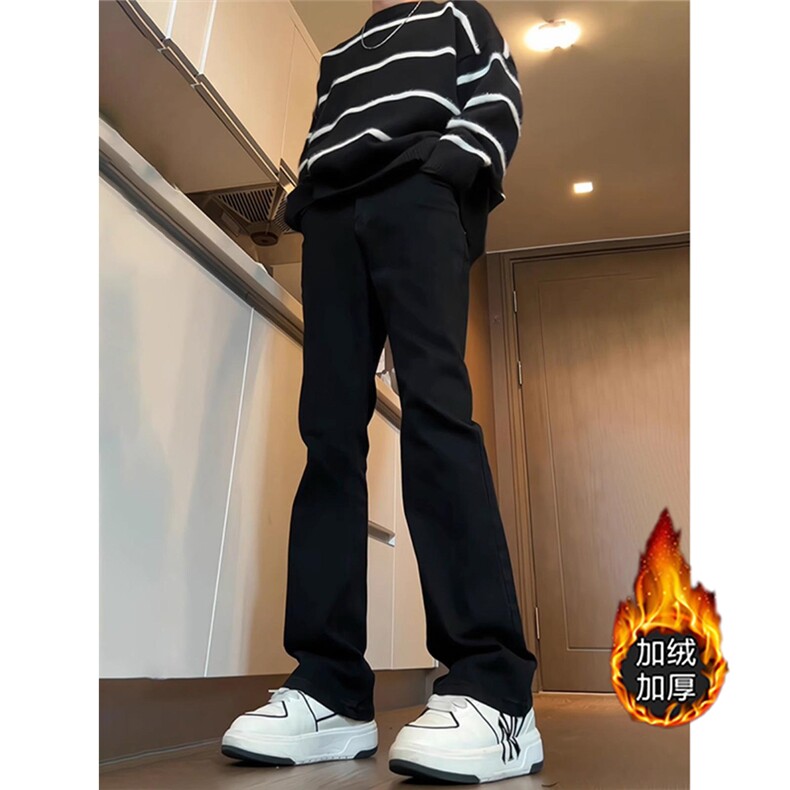 k1088加绒-p40-S-5XL（网络图）不加绒p30微喇微弹现货牛仔裤,男装牛仔裤,星座116
