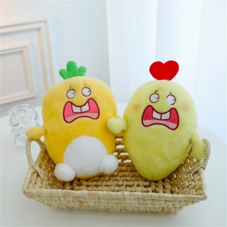 表情萝卜，可莉毛绒