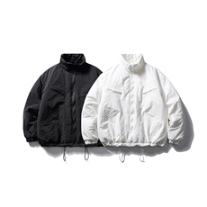 南夏乔装2025冬季新款日系纯色不规则口袋立领棉衣情侣休闲棉服男，男装棉衣，电商S006（B521）