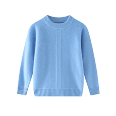 高品质羊绒儿童毛衣七针加厚保暖正反针设计柔软舒适，童装毛衣，宛庄羊绒