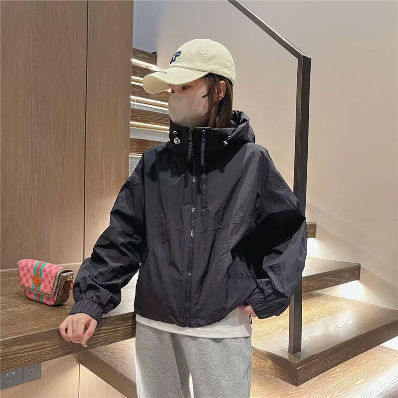 山系机能防紫外线冲锋衣男女夏款户外速干防晒皮肤衣服夹克外套，男装防晒衣，星座1210-1