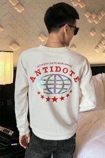 Q07/秋社会小伙潮流痞帅圆领网红宽松百搭简约卫衣男，男装卫衣，星座102A（原电商D309-1）