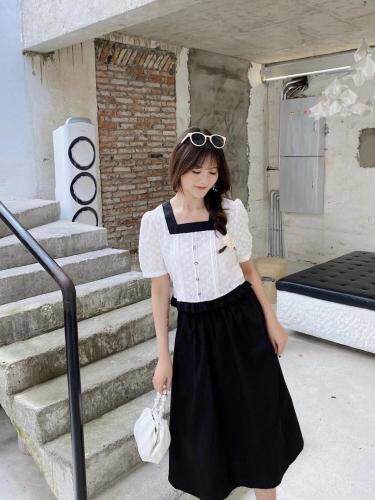 民风套装连衣裙，女装职业装，雾灵水Lady-Lin