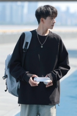 秋冬卫衣男潮流高领卫衣时尚休闲卫衣WY728-P35，男装卫衣，星座210-1