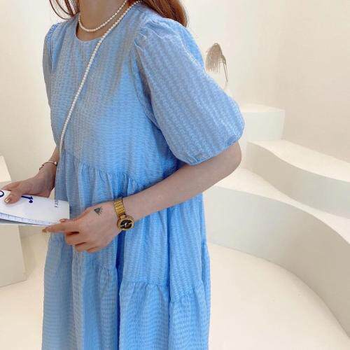 娃娃版连衣裙，女装连衣裙，左播