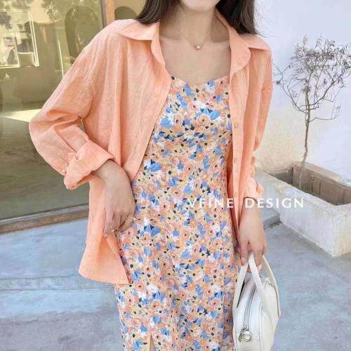 二件套连衣裙，女装连衣裙，雨恋依香