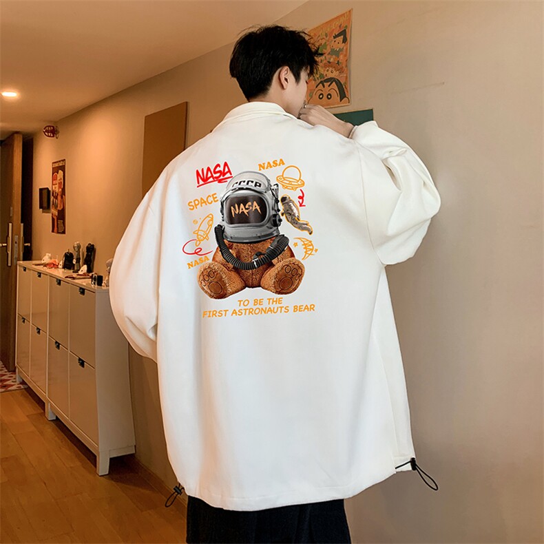 麂皮绒夹克男大码立领褂子外套JK85281-P68,男装夹克,电商A040