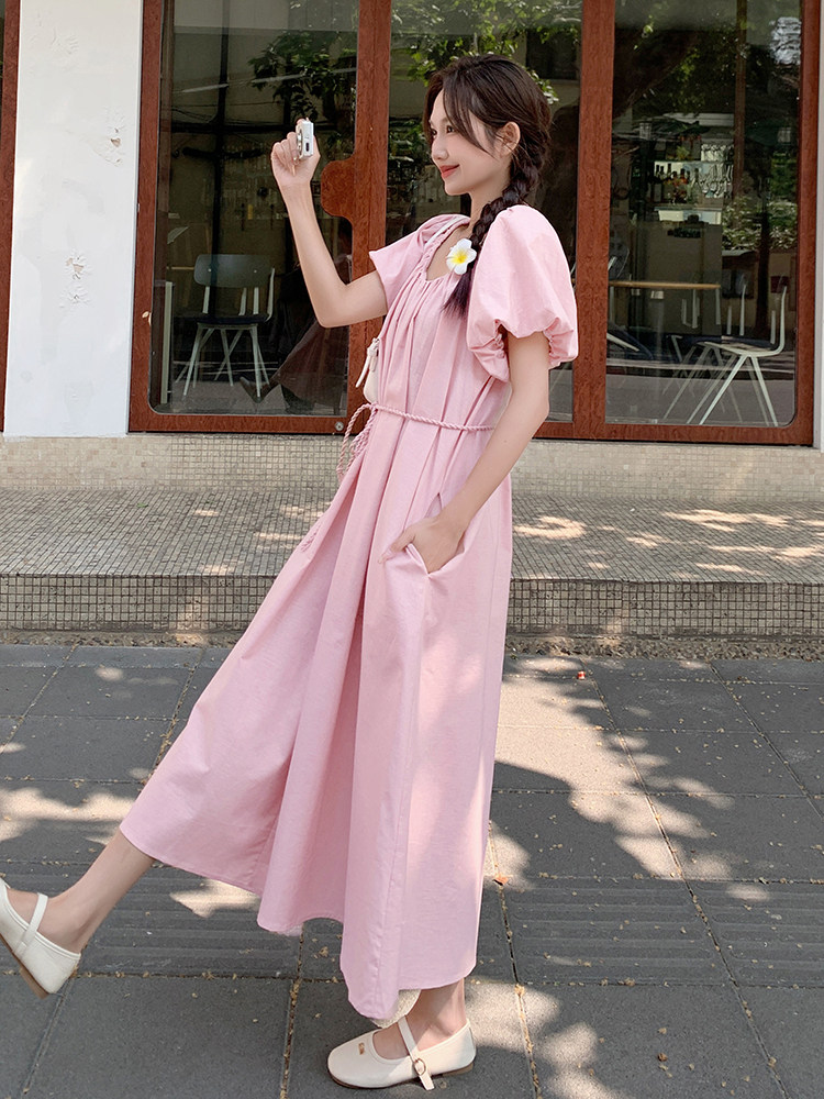 连衣裙女夏法式高级感2025年夏RF2C290-5852#-P120-K178,女装连衣裙,蝶眷
