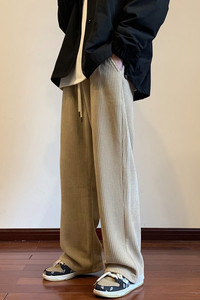 秋冬重磅雪尼尔休闲裤M~5XL XZ604-KG47-P55控68图片