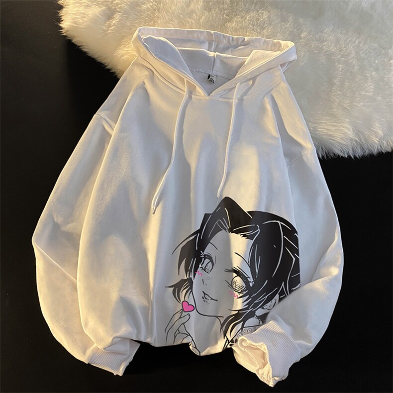 WY2153-P35加绒款-P40纯棉连帽卫衣男大码运动帽衫宽松薄外套男图片