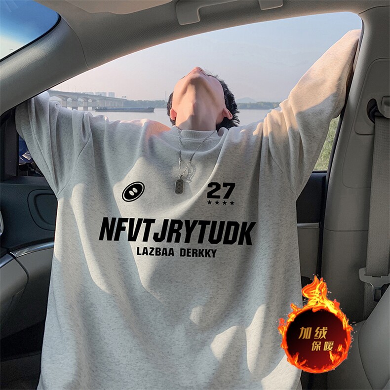 抖音得物供货可提供视频2024秋冬新款重磅美式卫衣DY5757,男装卫衣,电商A486
