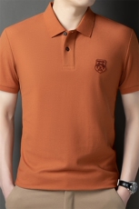 2024纯棉休闲款Polo衫男短袖夏季青年百搭T恤男上衣HP7750-P55，男装T恤，星座1105-3