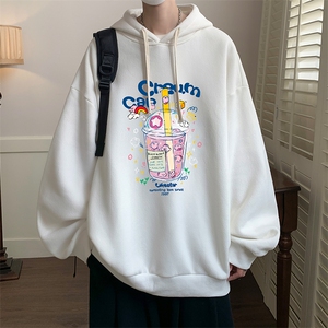 连帽卫衣男大码运动服帽衫外套WY2332-P35 加绒款-P40图片