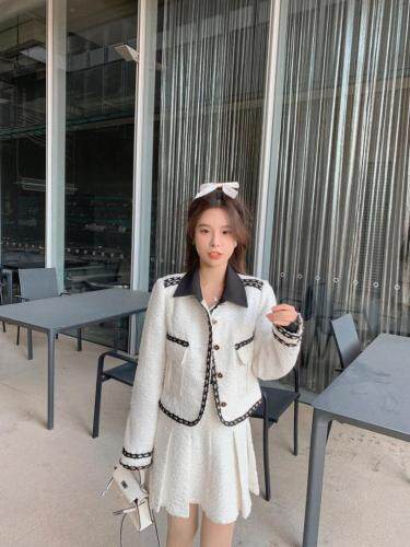 2021春季新品小香风套装，女装职业装，M.W 嫚维