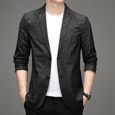 2023春秋季薄款商务休闲男士西服便西外套新款中年西装男装上衣，男装西服，电商B212（原钱塘6029）