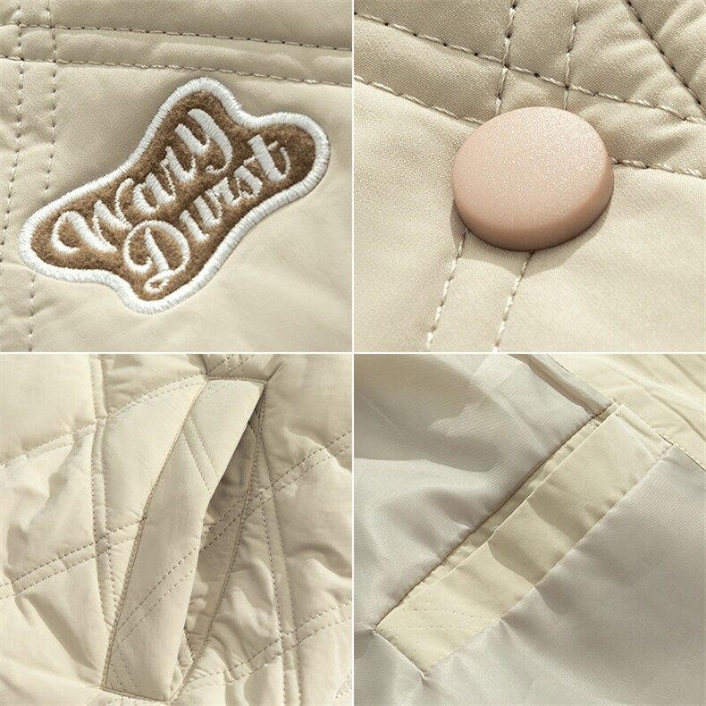日系棒球领棉服男2025秋冬新款宽松菱格棉衣外套JA5045-P120控198,男装棉衣,电商A362