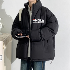 冬上新加棉加厚棉服潮青少年简约时尚立领棉衣外套男女8802-P60，男装棉衣，电商A441-1